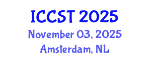 International Conference on Cancer Science and Therapy (ICCST) November 03, 2025 - Amsterdam, Netherlands