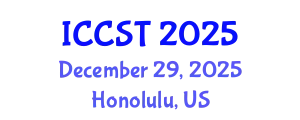 International Conference on Cancer Science and Therapy (ICCST) December 29, 2025 - Honolulu, United States