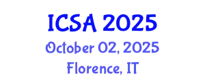 International Conference on Surgery and Anesthesia (ICSA) October 02, 2025 - Florence, Italy
