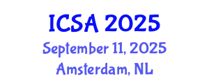 International Conference on Surgery and Anesthesia (ICSA) September 11, 2025 - Amsterdam, Netherlands