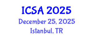 International Conference on Surgery and Anesthesia (ICSA) December 25, 2025 - Istanbul, Turkey
