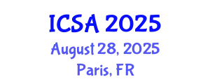 International Conference on Surgery and Anesthesia (ICSA) August 28, 2025 - Paris, France