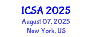 International Conference on Surgery and Anesthesia (ICSA) August 07, 2025 - New York, United States