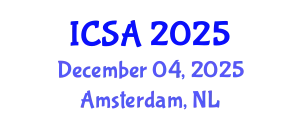 International Conference on Surgery and Anesthesia (ICSA) December 04, 2025 - Amsterdam, Netherlands