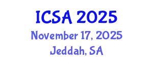 International Conference on Surgery and Anesthesia (ICSA) November 17, 2025 - Jeddah, Saudi Arabia