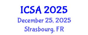 International Conference on Surgery and Anesthesia (ICSA) December 25, 2025 - Strasbourg, France