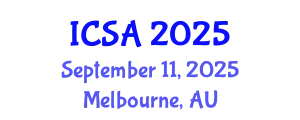 International Conference on Surgery and Anesthesia (ICSA) September 11, 2025 - Melbourne, Australia