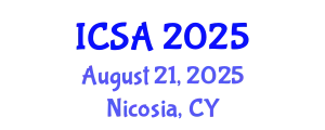 International Conference on Surgery and Anesthesia (ICSA) August 21, 2025 - Nicosia, Cyprus