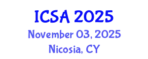 International Conference on Surgery and Anesthesia (ICSA) November 03, 2025 - Nicosia, Cyprus