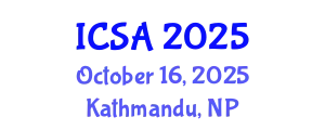 International Conference on Surgery and Anesthesia (ICSA) October 16, 2025 - Kathmandu, Nepal