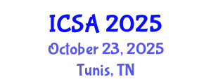 International Conference on Surgery and Anesthesia (ICSA) October 23, 2025 - Tunis, Tunisia