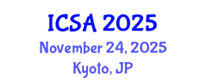 International Conference on Surgery and Anesthesia (ICSA) November 24, 2025 - Kyoto, Japan
