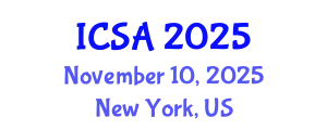 International Conference on Surgery and Anesthesia (ICSA) November 10, 2025 - New York, United States