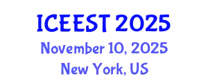 International Conference on Ecological, Environmental Science and Technology (ICEEST) November 10, 2025 - New York, United States