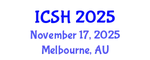 International Conference on Social Sciences and Humanities (ICSH) November 17, 2025 - Melbourne, Australia