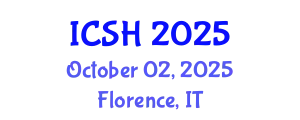 International Conference on Social Sciences and Humanities (ICSH) October 02, 2025 - Florence, Italy
