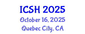 International Conference on Social Sciences and Humanities (ICSH) October 16, 2025 - Quebec City, Canada