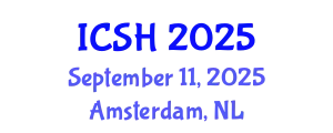 International Conference on Social Sciences and Humanities (ICSH) September 11, 2025 - Amsterdam, Netherlands