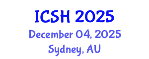 International Conference on Social Sciences and Humanities (ICSH) December 04, 2025 - Sydney, Australia