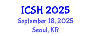International Conference on Social Sciences and Humanities (ICSH) September 18, 2025 - Seoul, Republic of Korea