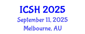 International Conference on Social Sciences and Humanities (ICSH) September 11, 2025 - Melbourne, Australia