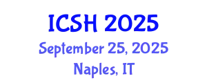International Conference on Social Sciences and Humanities (ICSH) September 25, 2025 - Naples, Italy