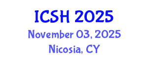 International Conference on Social Sciences and Humanities (ICSH) November 03, 2025 - Nicosia, Cyprus