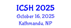 International Conference on Social Sciences and Humanities (ICSH) October 16, 2025 - Kathmandu, Nepal