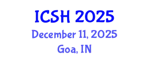 International Conference on Social Sciences and Humanities (ICSH) December 11, 2025 - Goa, India