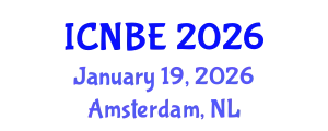 International Conference on Nanotechnologies and Biomedical Engineering (ICNBE) January 19, 2026 - Amsterdam, Netherlands