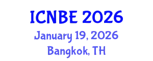 International Conference on Nanotechnologies and Biomedical Engineering (ICNBE) January 19, 2026 - Bangkok, Thailand