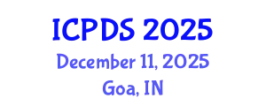 International Conference on Parallel and Distributed Systems (ICPDS) December 11, 2025 - Goa, India