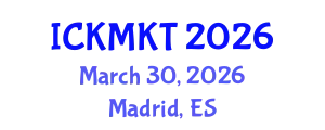 International Conference on Knowledge Management and Knowledge Technologies (ICKMKT) March 30, 2026 - Madrid, Spain