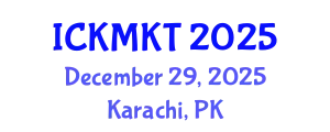 International Conference on Knowledge Management and Knowledge Technologies (ICKMKT) December 29, 2025 - Karachi, Pakistan