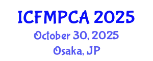 International Conference on Fracture Mechanics, Polymers, Composites and Adhesives (ICFMPCA) October 30, 2025 - Osaka, Japan