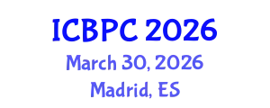 International Conference on Bioinspired Polymers and Composites (ICBPC) March 30, 2026 - Madrid, Spain