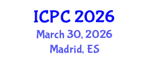 International Conference on Polymers and Composites (ICPC) March 30, 2026 - Madrid, Spain
