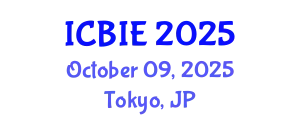 International Conference on Business and Industrial Engineering (ICBIE) October 09, 2025 - Tokyo, Japan