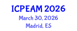 International Conference on Process Engineering and Advanced Materials (ICPEAM) March 30, 2026 - Madrid, Spain
