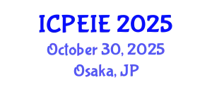 International Conference on Power Electronics and Instrumentation Engineering (ICPEIE) October 30, 2025 - Osaka, Japan