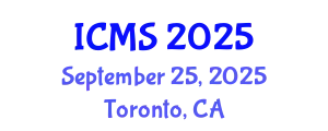 International Conference on Maritime Science (ICMS) September 25, 2025 - Toronto, Canada