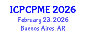 International Conference on Physical Coastal Processes, Management and Engineering (ICPCPME) February 23, 2026 - Buenos Aires, Argentina