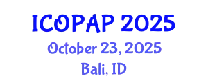 International Conference on Optoelectronics, Photonics and Applied Physics (ICOPAP) October 23, 2025 - Bali, Indonesia