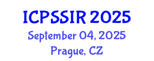 International Conference on Political Science, Sociology and International Relations (ICPSSIR) September 04, 2025 - Prague, Czechia