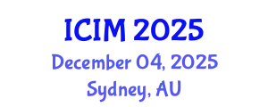 International Conference on Information and Management (ICIM) December 04, 2025 - Sydney, Australia