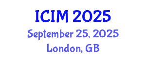 International Conference on Information and Management (ICIM) September 25, 2025 - London, United Kingdom