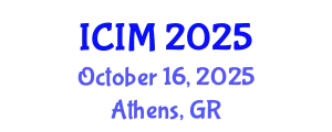 International Conference on Information and Management (ICIM) October 16, 2025 - Athens, Greece
