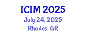 International Conference on Information and Management (ICIM) July 24, 2025 - Rhodes, Greece