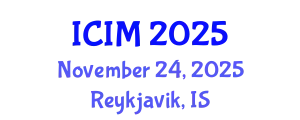 International Conference on Information and Management (ICIM) November 24, 2025 - Reykjavik, Iceland