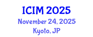 International Conference on Information and Management (ICIM) November 24, 2025 - Kyoto, Japan